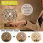 Lifeholder Table Lamp, 3 Way Dimmable Bedside Lamp with Dual USB Ports, Modern Globe USB Lamp Include Edison Bulb, Decorative Touch Lamps for Bedroom,Living Room,Office (White) Lifeholder Table Lamp, 3 Way Dimmable Bedside Lamp with Dual USB Ports, Modern Globe USB Lamp Include Edison Bulb, Decorative Touch Lamps for Bedroom,Living Room,Office (White)