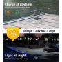 Solar Dock Light Driveway Lights Outdoor， APONUO Solar Deck Lights 8packs Pathway Lights Led Step Waterproof Outdoor Warning Step Lights for Driveway Garden Pathway Step (White) (Blue)