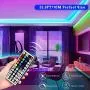 Chalpr LED Strip Lights 32.8ft, Led Christmas Lights,RGB LED Light Strip,3528 SMD 600 LED Color Changing Tape Light with 44 Keys Remote LED Lights for Bedroom,TV Backlight, Kitchen, Bar,Party