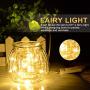 String Lights,Waterproof LED String Lights,10Ft/30 LEDs Fairy String Lights Starry ,Battery Operated String Lights for Indoor&Outdoor Decoration Wedding Home Parties Christmas Holiday.(Warm White)