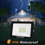 MEIKEE LED Flood Light , 35W 4Pack Bright LED Work Light with Plug, 3500LM LED Security Light, IP66 Waterproof Outdoor Security Lights 5000K Natural White Light Flood Light for Yard, Garden, Stadium