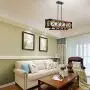 KOSTOMO Wood Kitchen Island Lighting Farmhouse Pendant Dining Room Chandelier Hanging Fixture Ceiling Light 5 E26 Lights