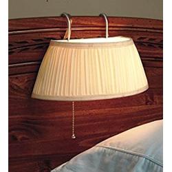 TRM Headboard Lamp, White, Single