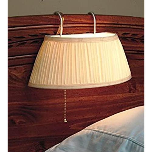 TRM Headboard Lamp, White, Single