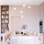 LYNICESHOP Sputnik Chandelier, Geometric Line Chandelier, Modern Minimalist Golden Creative Lamps, for Dining/Living Room Bedroom Study Art Pendant Lamp (5 Light/Gold)