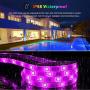 LED Strip Lights, Kwanan Color Changing LED Light Strip 32.8feet(10m) Kit SMD 5050 Waterproof Rope Lights with Bluetooth Controller Sync to Music Apply for TV, Home, Bedroom, Party (RGB)