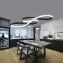 LED Pendant Light Dimmable Modern Chandelier Ceiling Fixture Adjustable Pendant Lighting Living Dining Room Ceiling Hanging Lights Kitchen Island Ceiling Fixture Hanging lamp 40W I 75cm (Black) LED Pendant Light Dimmable Modern Chandelier Ceiling Fixture Adjustable Pendant Lighting Living Dining Room Ceiling Hanging Lights Kitchen Island Ceiling Fixture Hanging lamp 40W I 75cm (Black)