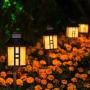 GIGALUMI Solar Powered Path Lights, Solar Garden Lights Outdoor, Landscape Lighting for Lawn/Patio/Yard/Pathway/Walkway/Driveway (2 Pack)…