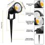 ZUCKEO 5W LED Landscape Lights 12V 24V Garden Lights Waterproof Warm White Walls Trees Flags Outdoor Landscape Spotlights with Stakes (8 Pack) ZUCKEO 5W LED Landscape Lights 12V 24V Garden Lights Waterproof Warm White Walls Trees Flags Outdoor Landscape Spotlights with Stakes (8 Pack)