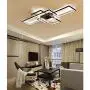 LED Ceiling Light Dimmable Living Room Kitchen Island Table Light Fixture With Remote Control, Modern Dining Room Flush Mount Acrylic Chic Design Ceiling Chandeliers Lighting for Bedroom Bathroom Lamp LED Ceiling Light Dimmable Living Room Kitchen Island Table Light Fixture With Remote Control, Modern Dining Room Flush Mount Acrylic Chic Design Ceiling Chandeliers Lighting for Bedroom Bathroom Lamp