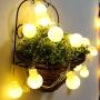 Globe String Lights for Bedroom, Super Cute Fairy Led Hanging Lights for Kids Room, Wall Decorative Indoor, Living Room, Outdoor Patio