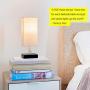 Brightech Grace LED USB Bedside Table & Desk Lamp – Modern Lamp with Soft, Ambient Light, Unique Lampshade & Functional USB Port – Perfect for Table in Bedroom, Living Room, or Office - Black Brightech Grace LED USB Bedside Table & Desk Lamp – Modern Lamp with Soft, Ambient Light, Unique Lampshade & Functional USB Port – Perfect for Table in Bedroom, Living Room, or Office - Black