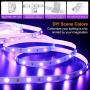 40 Feet Led Strip Lights, ViLSOM Smart APP Control with Remote Music Sync Led Lights for Bedroom, Room, Ceiling, Party, Home Decoration with SMD 5050LED 16 Million Colors RGB Light Strip Bias Lighting
