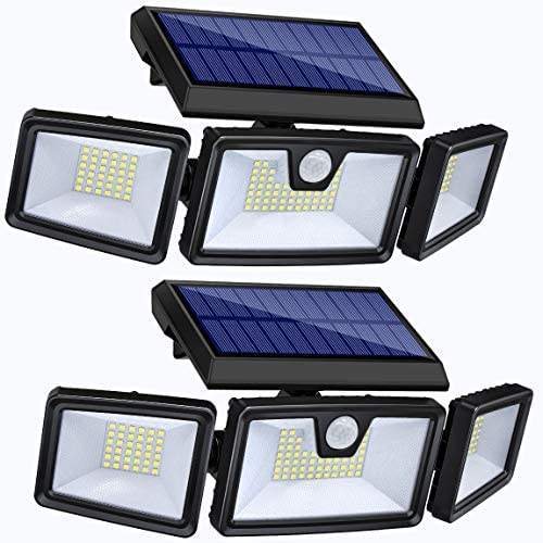 TonyEst Solar Lights Outdoor, Wide Angle 132 LED Solar Motion Sensor Lights Adjustable Waterproof Outdoor Security Lighting 6500K Solar Wall Light with 3 Modes, Bright Light for Yard Garage (2 Pack) TonyEst Solar Lights Outdoor, Wide Angle 132 LED Solar Motion Sensor Lights Adjustable Waterproof Outdoor Security Lighting 6500K Solar Wall Light with 3 Modes, Bright Light for Yard Garage (2 Pack)