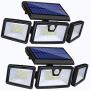 TonyEst Solar Lights Outdoor, Wide Angle 132 LED Solar Motion Sensor Lights Adjustable Waterproof Outdoor Security Lighting 6500K Solar Wall Light with 3 Modes, Bright Light for Yard Garage (2 Pack) TonyEst Solar Lights Outdoor, Wide Angle 132 LED Solar Motion Sensor Lights Adjustable Waterproof Outdoor Security Lighting 6500K Solar Wall Light with 3 Modes, Bright Light for Yard Garage (2 Pack)