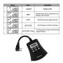DEWENWILS Outdoor Light Sensor Timer, Digital 7 Day Programmable Plug in OutsideTimer with 3 Grounded Outlets for Christmas Lights, Landscape Garden Holiday Light, 15A UL Listed