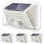 CAMMILE Solar Lights Outdoor 90 LED, 3 Optional Modes Wireless Motion Sensor Outdoor Light, Solar Security Lights IP65 Waterproof for Front Door, Yard, Garden Patio, Deck (4Pack) CAMMILE Solar Lights Outdoor 90 LED, 3 Optional Modes Wireless Motion Sensor Outdoor Light, Solar Security Lights IP65 Waterproof for Front Door, Yard, Garden Patio, Deck (4Pack)