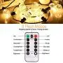 Patio String Lights Led Waterproof - IELECMG 32.8FT 32 Bulbs(2 Spare) G40 Globe String Lights -Led String Lights Outdoor Dimmable Decorative Lighting Remote Control for Garden Wedding Christmas Party