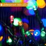 JMEXSUSS Christmas String Lights Multicolor, 183ft 500 LED Green Wire Waterproof Fairy String Lights with 8 Lighting Modes, LED Lights Christmas Decorations Clearance (250 LED Light Bulbs x 2)