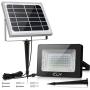 CLY 60 LED Solar Lights, Outdoor Security Floodlight, 300 Lumen, IP66 Waterproof, Auto-induction, Solar Flood Light for Lawn, Garden