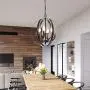 Globe Antler Chandelier 4 Light Rustic Black Metal Pendant Light Deer Antler Chandelier Lighting for Kitchen Island Dining Room Living Room Foyer Globe Antler Chandelier 4 Light Rustic Black Metal Pendant Light Deer Antler Chandelier Lighting for Kitchen Island Dining Room Living Room Foyer