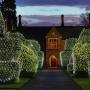 Light Sea String Lights Net Mesh Lights, 6.6ft x 9.8ft Curtain Fairy Lights with 8 Modes Controller for Holiday, Party, Outdoor Wall, Wedding Decorations (White)