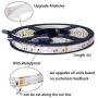 Inscrok 16.4ft LED Light Strips 5050 RGB Waterproof LED Strip Lights for Bedroom，Aesthetic Room Decor, Home Decorations