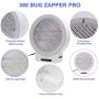 Bug Zapper, Electric Insect Fly Traps, Mosquito Zappers, Mosquito Killer for Patio with Timing Function (Grey)