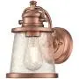 Westinghouse Lighting 6361000 Emma Jane One-Light, Washed Copper Finish with Clear Seeded Glass OUTDOOR WALL Fixture Westinghouse Lighting 6361000 Emma Jane One-Light, Washed Copper Finish with Clear Seeded Glass OUTDOOR WALL Fixture