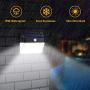 Solar Lights Outdoor, Upgraded [82 LEDs] Solar Powered Motion Sensor Lights Waterproof Wall Light Wireless Security Night Light with 270°Angle for Pathway, Garden, Step Stair, Front Door, Yard(2 Pack)