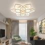 FangYanMei LED Ceiling Lights Modern led Kitchen Lights livingroom Ceiling Light fixtures Flush Mount Ceiling Light for Bedroom Shape Combination 12 led Lights Natural Light 4000K Indoor Lights
