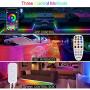 Dreamcolor LED Strip Lights, 32.8FT/10M RGBIC App Control Light Strips with Chasing Multicolor Effect, Waterproof Music Sync 5050 Led Light for Bedroom Kitchen TV Dorm Garden Party Under Cabinet