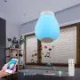 Pendant Light LED Mini Chandelier 30W White Music Ceiling Light with Bluetooth Speaker, Smart APP and Remote Control, Modern Design and Length Adjustable, Perfect for Kitchen Dining Room Restaurant. …