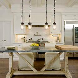 LOG BARN Mason Jar Lights, Farmhouse Mini Chandelier for Kitchen Island in Metal Finish, Rustic Pendant for Foyer, Hallway, Dining Rooms