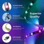 Govee Rgbic Led Strip Lights, 6.56 Feet Tv Led Backlights with App Control and Music Mode, USB Powered