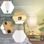 DEEPLITE Touch Control Table Lamp, 3 Way Dimmable Lamps with USB Ports and Outlets, Gold Modern Lamps for Bedrooms Living Room End/Side Table Bedside Nightstand, 6W LED Bulb Included (Set of 2)