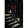 Battery Operated Motion Activated LED Deck and Stair Light, Bronze