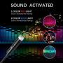 USB Star Light Sound Activated, 2Packs, Aevdor Auto Roof Romantic Star Lights, USB Night Light for Bedroom, Car, Party, Ceiling and More (1pcs Violet Blue and 1pcs Red)