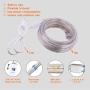 Areful Rope Lights, 16Ft Waterproof Connectable Strip Lighting, 4000K Nature White, Indoor Outdoor Mood Lighting for Home Christmas Holiday Garden Patio Party Decoration