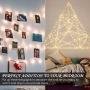 Fairy Lights Copper String Lights - 200 LED 66 FT, Bedroom Decor, USB Powered Fairy String Lights with Remote Control for Christmas Wedding Party Home Decoration
