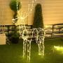 Homemory 4 Pack 20 Ft 60 LED Fairy Lights Battery Operated Christmas Lights with Remote Waterproof 8 Modes Firefly Twinkle String Lights for Party Bedroom Wedding Decorations