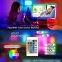 Led Strip Lights with Remote Bedroom - 16.4ft 5m Waterproof Led Light Strips, RGB Led Strip, Color Changing LED Strip Lights for Bedroom,Bed,Home,Room,Kitchen,TV Backlight,DIY Decoration 12V Power Sup