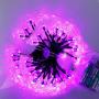 Halloween Decoration String Lights 8 Modes, 13.1Ft 40 LEDs Horror-Shaped Lights with Remote Control IP68 Waterproof Battery Operated Purple Halloween Lights for Outdoor & Indoor - 2 Packs