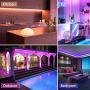 LED Strip Lights HEERTTOGO 39.37ft Bluetooth APP Control Music Sync Color Changing LED Lights with 23 Keys IR Remote,360 LEDs 5050 RGB 3 Ways Control LED Strip Lights for Bedroom Home DIY Decorations