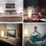 Touch Table Lamp with Wireless Charger and USB Port, 3-Way Dimmable Desk Lamp Modern Nightstand Lamp for Bedroom Living Room Office, Led Bulb Included