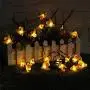 ER CHEN Solar Powered String Lights, 30 Cute Honeybee LED Lights, 15FT 8 Modes Starry Lights, Waterproof Fairy Decorative Lights for Outdoor, Wedding, Homes, Gardens, Patio, Party etc (Warm White)