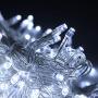 Twinkle Star 600 LED Window Curtain String Light Christmas Wedding Party Garden Bedroom Indoor Outdoor Wall Decoration, White
