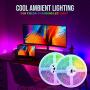 LED Strip Lights 32.8 Ft - Premium RGB Color Changing LED Light for Bedroom, Wall, Home, TV - Bright 5050 LED Flexible Tape Lighting Strips with 44-Key IR Remote Control - Party Decorations – 600 LEDs