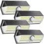 Solar Lights Outdoor, LITOM 100 LED Solar Motion Sensor Lights Outdoor with 4 Optional Modes, Wide-Angle Design,IP67 Waterproof, Easy-to-Install Solar Security Lights Solar Lights Outdoor, LITOM 100 LED Solar Motion Sensor Lights Outdoor with 4 Optional Modes, Wide-Angle Design,IP67 Waterproof, Easy-to-Install Solar Security Lights