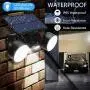 CINOTON Solar Flood Lights Outdoor Motion Sensor 30 LED Solar Light Dual Head Spotlights IP65 Waterproof 360°Rotatable Solar Landscape Light for Yard Garage Patio Porch CINOTON Solar Flood Lights Outdoor Motion Sensor 30 LED Solar Light Dual Head Spotlights IP65 Waterproof 360°Rotatable Solar Landscape Light for Yard Garage Patio Porch